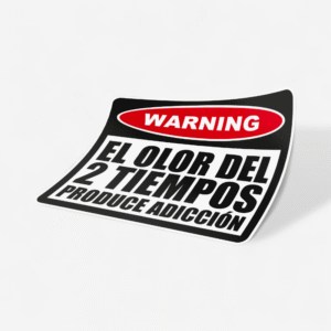 Pegatina 2TRACING WARNING